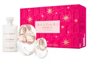 Schiphol Bvlgari omnia crystalline holiday gift set aanbieding