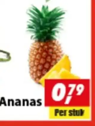 Tanger Markt Ananas aanbieding