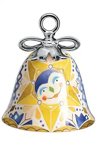 Amazon Alessi mw40 7 kerst versierd porselein, meerkleurig, 7,2 x 7,2 x 8,5 cm aanbieding