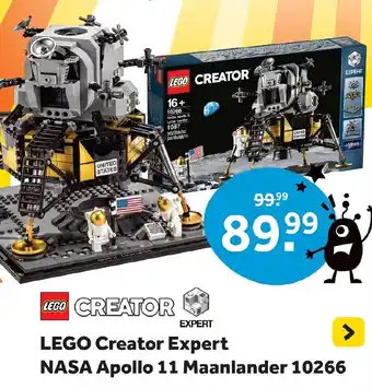 Intertoys LEGO Creator Expert NASA Apollo 11 Maanlander 10266 aanbieding