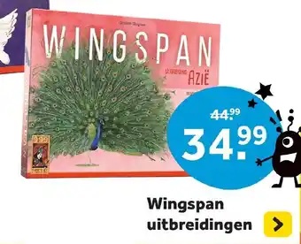 Intertoys Wingspan uitbreidingen aanbieding