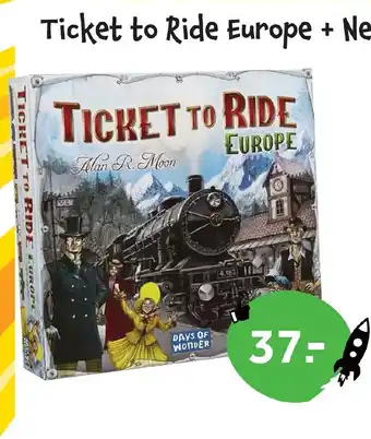 Intertoys TICKET TO RIDE EUROPE aanbieding