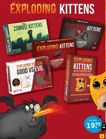 Intertoys EXPLODING KITTENS aanbieding