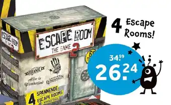 Intertoys ESCAPE ROOM 4 aanbieding