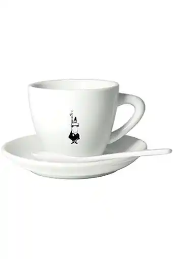 Amazon Bialetti y0tz099 institutional cappuccinokop (met schotel), porselein, 1 stuk (1 stuks) aanbieding