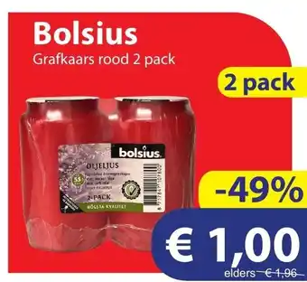 Die Grenze Bolsius 2 pack aanbieding