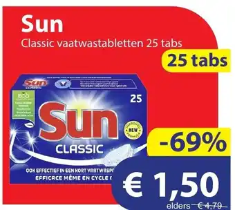 Die Grenze Sun 25 tabs aanbieding