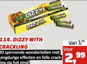 Tuincentrum de Driesprong 114. DIZZY WITH CRACKLING aanbieding