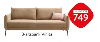 Profijt Meubel 3-zitsbank vinital aanbieding