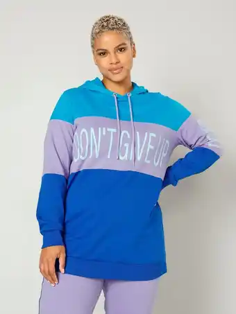 Klingel Sweatshirt met telefoonzakje op de mouw angel of style blauw/paars aanbieding