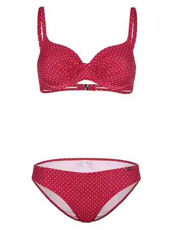 Klingel Bikini met stippendessin allover rösch roze aanbieding