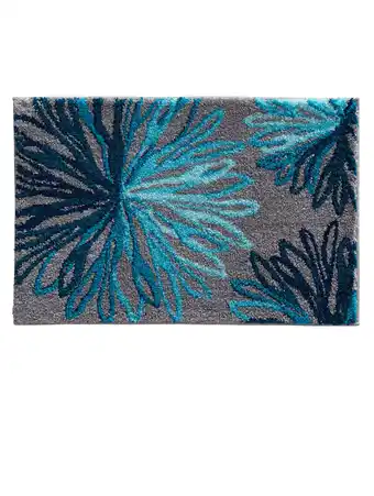 Klingel Douchemat art halfrond grund turquoise aanbieding