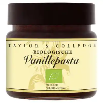 Jumbo Taylor & colledge biologische vanillepasta 65g aanbieding