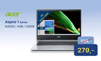 Levix Computershop Acer aspire 1 series aanbieding
