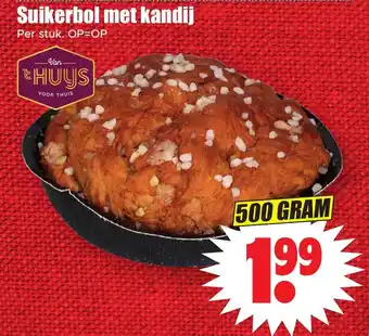 Dirk Suikerbol met kandij 500g aanbieding