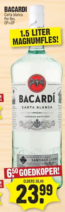 Dirk BACARDÍ aanbieding