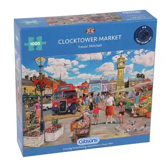 Top1Toys Puzzel gibsons 1000 stuk clocktower market aanbieding