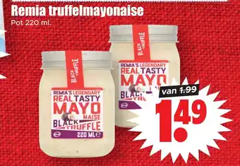 Dirk Remia truffelmayonaise 220ml aanbieding