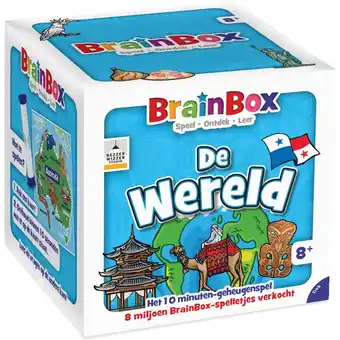 Top1Toys Spel brainbox de wereld aanbieding