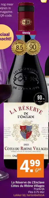 Albert Heijn La Réserve de L'Enclave Côtes du Rhône Villages aanbieding