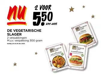 Jumbo DE VEGETARISCHE SLAGER aanbieding