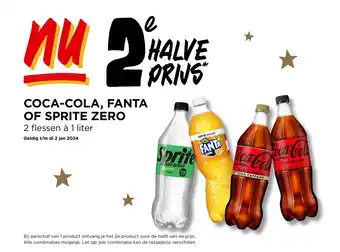 Jumbo COCA-COLA, FANTA OF SPRITE ZERO aanbieding