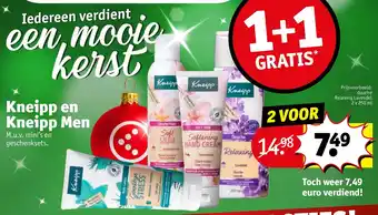 Kruidvat Kneipp en Kneipp Men aanbieding