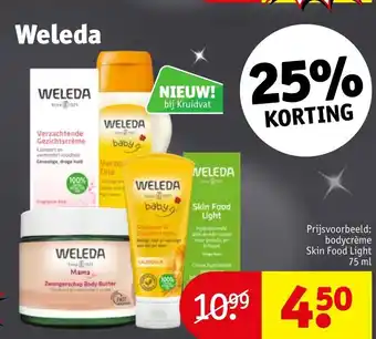 Kruidvat Weleda aanbieding