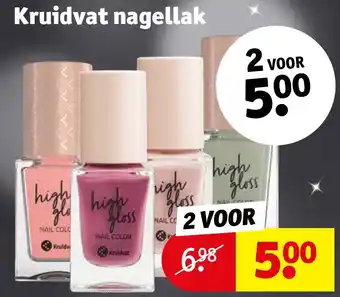 Kruidvat Kruidvat nagellak aanbieding