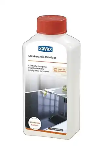 Amazon Xavax reiniger voor keramische kookplaat, keramische kookplaat, inductiekookplaat, 250 ml aanbieding