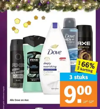 Albert Heijn Alle dove en axe aanbieding