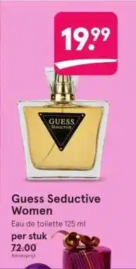 Etos Guess Seductive Women 125ml aanbieding