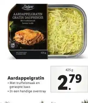 Lidl Aardappelgratin aanbieding