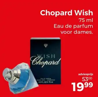 Trekpleister Chopard Wish 75 ml aanbieding