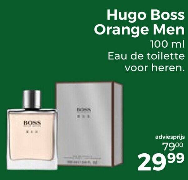 Hugo Boss Orange Men 100ml aanbieding bij Trekpleister
