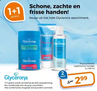 Trekpleister Keuze uit het hele Glycerona assortiment. aanbieding