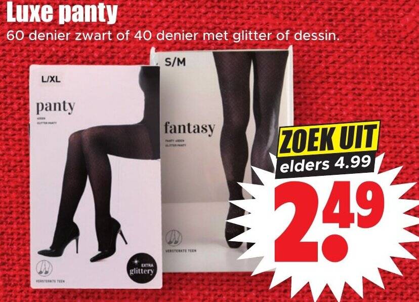 panty aanbieding