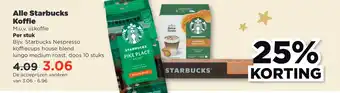 PLUS Alle Starbucks Koffie aanbieding