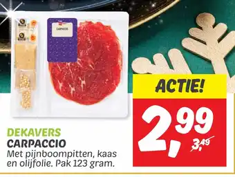 Dekamarkt CARPACCIO aanbieding