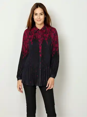 Klingel Blouse van georgette paola zwart aanbieding