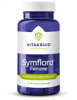 De Online Drogist Vitakruid Symflora Femme Vegan Capsules aanbieding