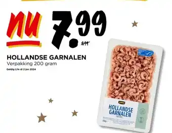 Jumbo Hollandse garnalen verpakking 200 gram aanbieding