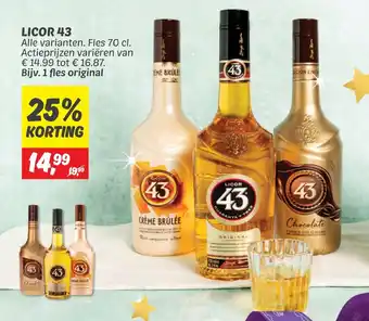 Dekamarkt LICOR 43 aanbieding