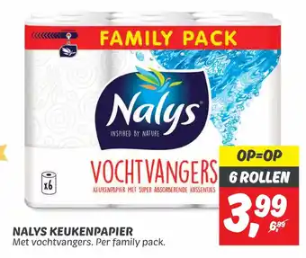 Dekamarkt NALYS KEUKENPAPIER aanbieding