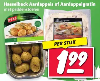 Nettorama Hasselback Aardappels of Aardappelgratin aanbieding