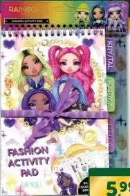 Boekenvoordeel Rainbow high sketch book aanbieding