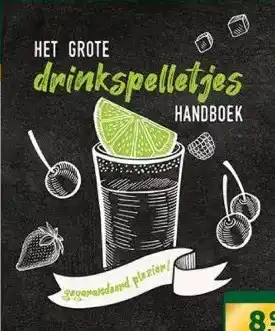 Boekenvoordeel Het grote drinkspelletjes handboek aanbieding