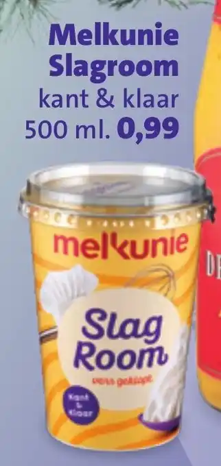 Nettorama Melkunie Slagroom kant & klaar 500 ml. aanbieding