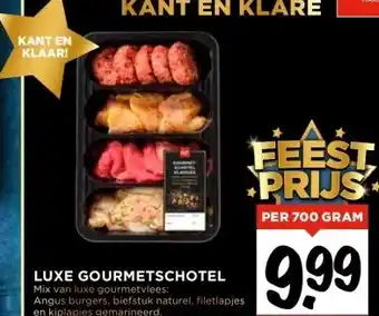 Vomar Voordeelmarkt Luxe gourmetschotel aanbieding