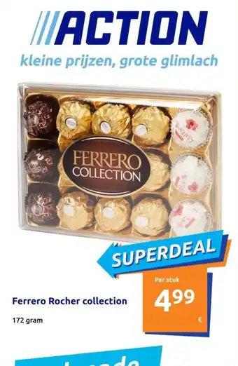 Action Ferrero Rocher collection 172g aanbieding